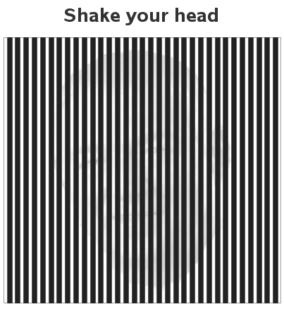 Shake your head to see the hidden photo