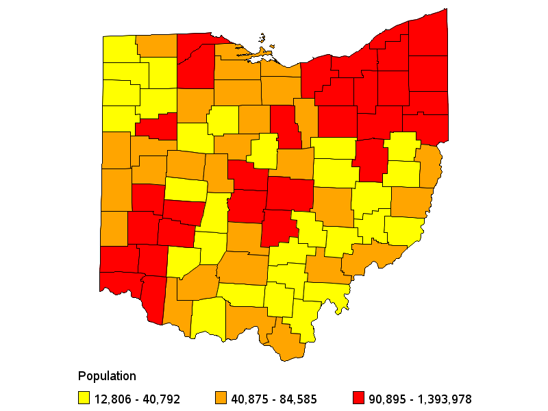 &carrier population by county